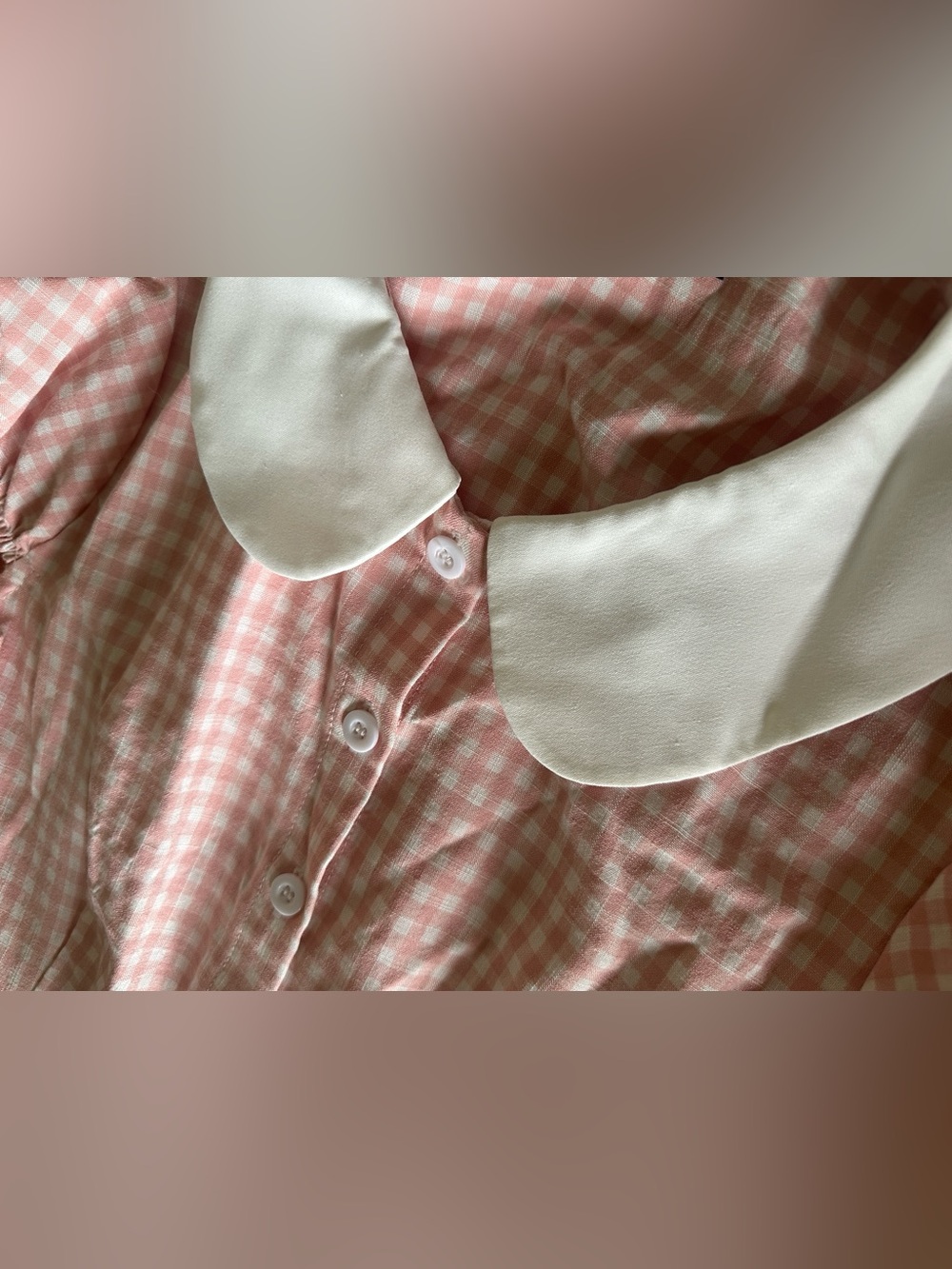 cider pink gingham dress!! (NWT) 🎀 - Picture 7 of 10